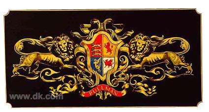 5015894.jpg - Coat of arms In 1865, George Pullman introduced the first luxury sleeping cars, and subsequently offered first-class dining facilities. This is the British Pullman Company coat of arms.